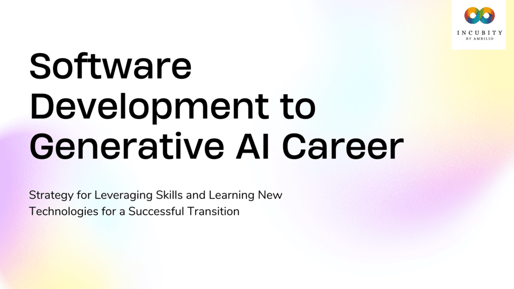 software development to generative AI career