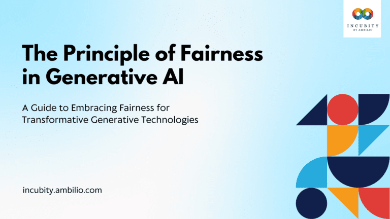 The Principle of Fairness in Generative AI