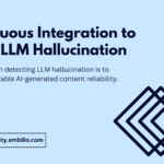 Continuous Integration to Detect LLM Hallucination