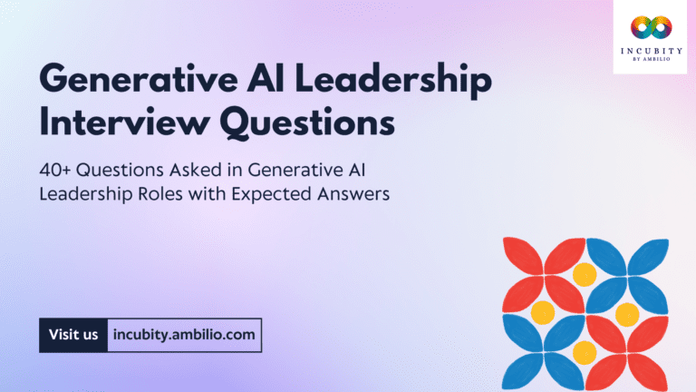 Generative AI Leadership Interview Questions
