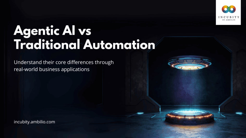 how Is agentic ai different from traditional automation